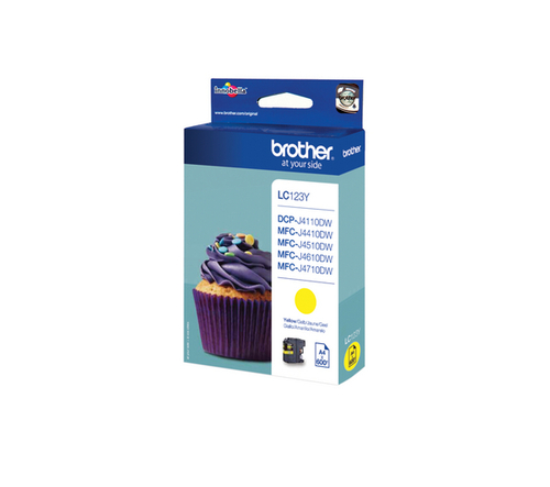 Brother Ink cartridge LC123 Yellow 1