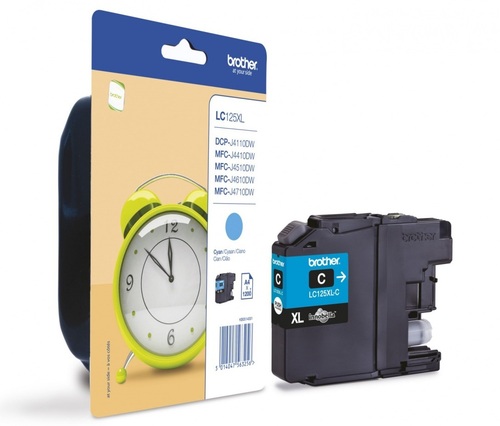 Brother Ink cartridge LC125XLC Cyan 1.2K 1