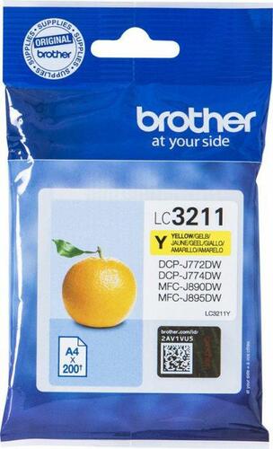 Brother Ink cartridge LC3211Y Yellow 200 pages 1