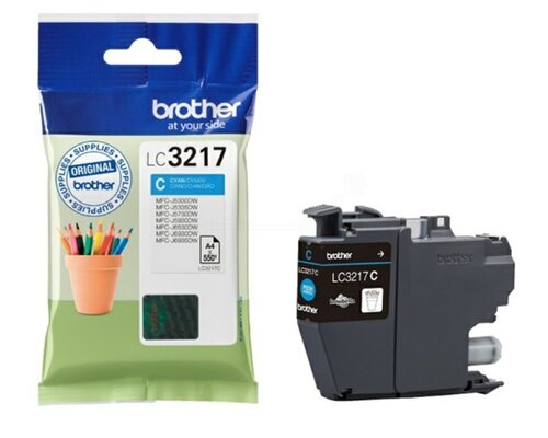Brother Ink cartridge LC3217C Cyan 550str 1