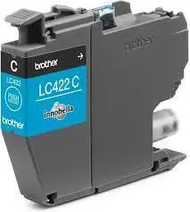 Brother Ink cartridge LC422C Cyan 500str 1