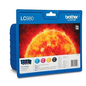 Brother Tusz LC980 CMYK 4pack 1