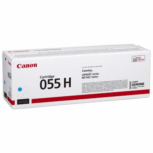 Canon Toner 055 HC Cyan 5.9K 1