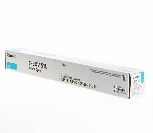 Canon Toner C-EXV51 Cyan 26K 1