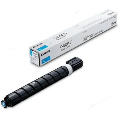 Canon Toner C-EXV51HC Cyan 60K 1