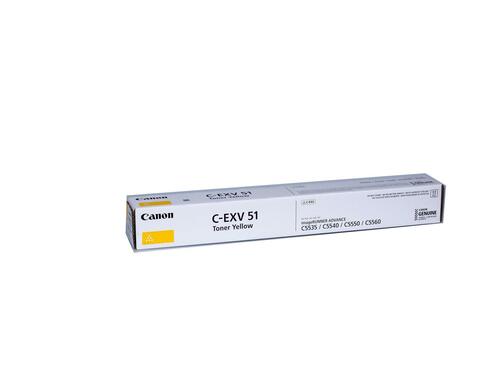 Canon Toner C-EXV51HC Yellow 60K 1