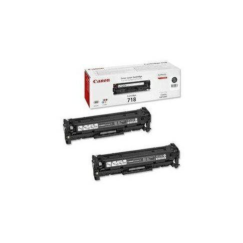 Canon Toner CRG 718 Black 2pack Korp 2 x 3.4K 1