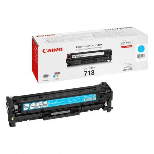 Canon Toner CRG 718 Cyan 2.9K 1