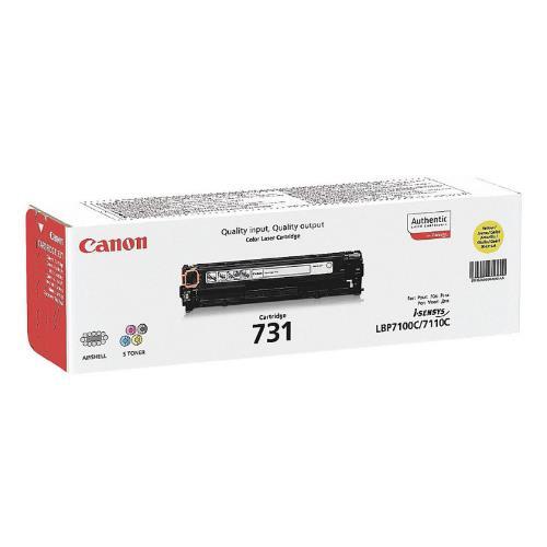 Canon Toner CRG 731 Yellow 1.5K 1