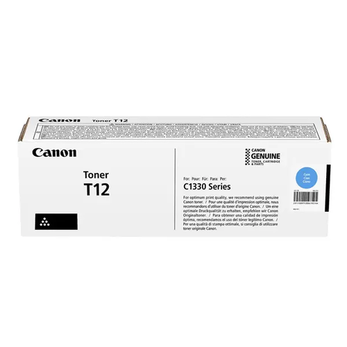Canon Toner T12 Cyan 5.3K 1