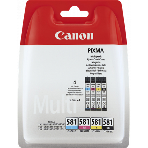 Canon Ink cartridge CLI-581 C/M/Y/BK Multipack 1