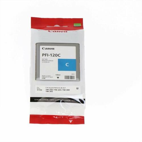Canon Tusz PFI120C Cyan 130 ml 1