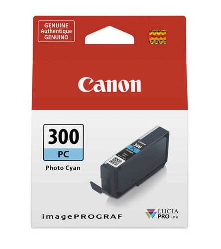 Canon Ink cartridge PFI300PC 14.4ml photo cyan 1