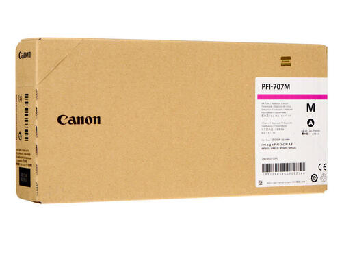 Canon Ink cartridge PFI707M Magenta 700 ml 1