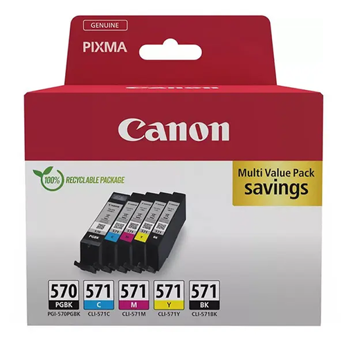 Canon Ink cartridge PGI-570/CLI-571 CMYK PGBK 1