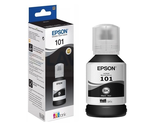 Epson Ink cartridge 101 EcoTank L6160/6170 Black. 127ml 1