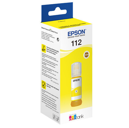 Epson Tusz 112 EcoTank Yellow 70ml 6000str 1