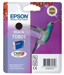 Epson Ink cartridge Claria R265/360 T0801 Black 7.4ml 1