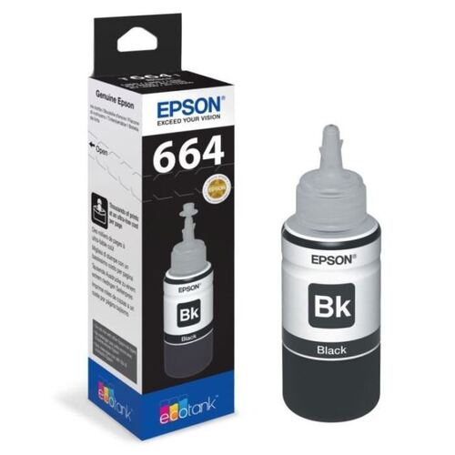 Epson Ink cartridge L100/200 T6641 Black 70ml 1