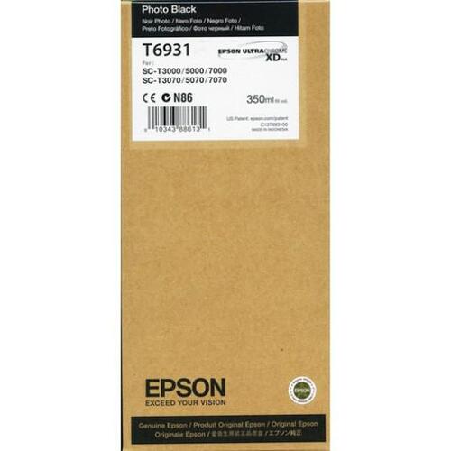 Epson Ink cartridge SC-T3000 T6931 Photo Black 350ml 1