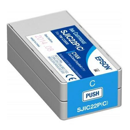 Epson Ink cartridge SJIC22PC C33S020602 Cyan 33ml 1