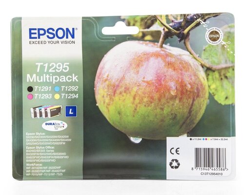 Epson Ink cartridge SX425 T1295 CMYK 11.2ml + 3x7ml 1