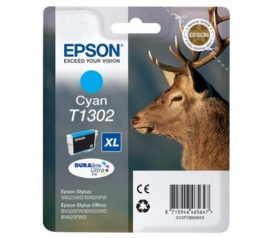 Epson Ink cartridge SX525/620 T1302 Cyan 10.1ml 1