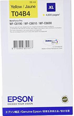 Epson Ink cartridge T04B4 XL Stylus Yellow 4.6K 1
