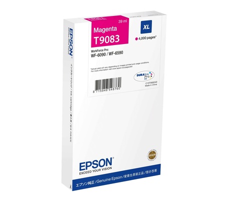 Epson Ink cartridge T9083 XL Magenta 39ml 1