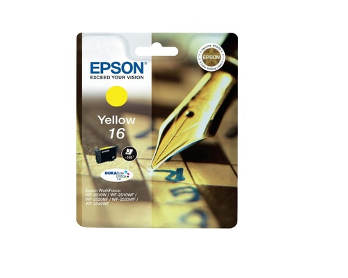 Epson Ink cartridge WF2010 T1624 Yellow 3.1ml 165 pages 1