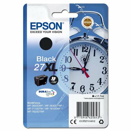 Epson Ink cartridge WF3620 T2711 XL Black 17.7ml 27XL 1