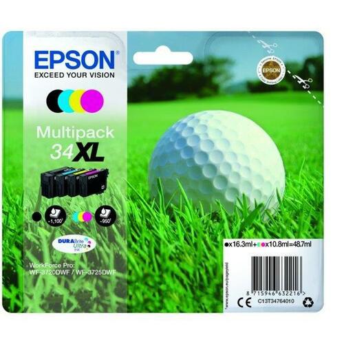 Epson Ink cartridge WF3720/3725 T3476 CMYK 48.7ml 1