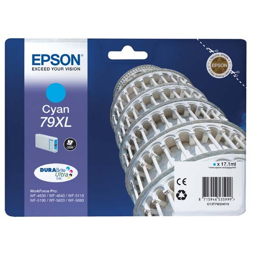 Epson Tusz WF5620 T7902 XL Cyan 17.1ml 1