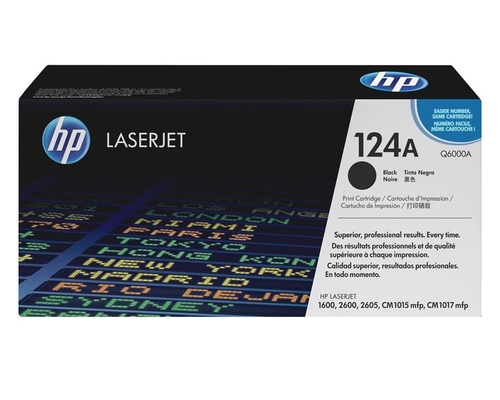 HP Toner nr 124A Q6000A Black 2.5K 1