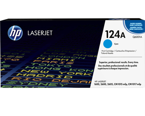 HP Toner nr 124A Q6001A Cyan 2K 1
