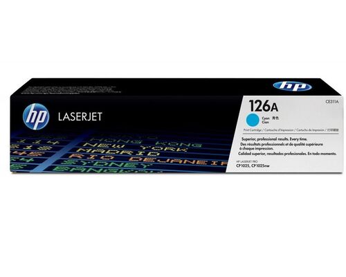 HP Toner nr 126A CE311A Cyan 1k 1