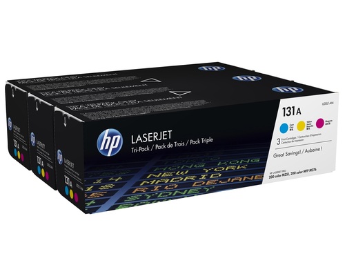 HP Toner nr 131A U0SL1AM 3pack CMY CF211A. CF212A. CF213A 1
