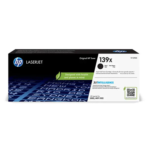 HP Toner nr 139X W1390X  Black 4K 1