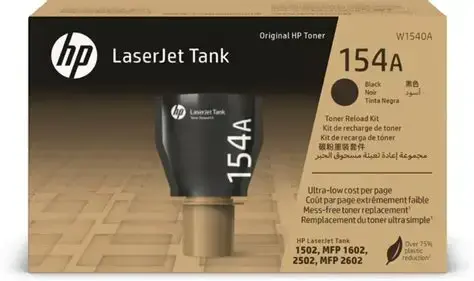 HP Toner nr 154A W1540A Black 2.5K 1
