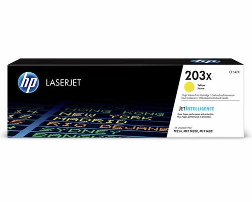 HP Toner nr 203X CF542X Yellow 2.5K 1