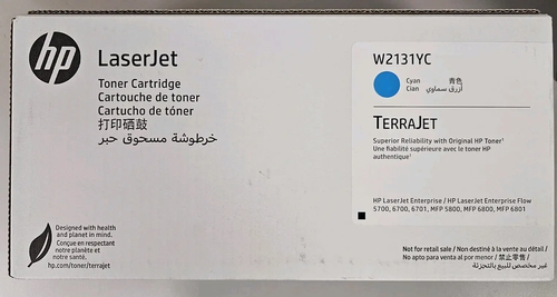 HP Toner nr 213Y W2131YC Cyan 12K 1