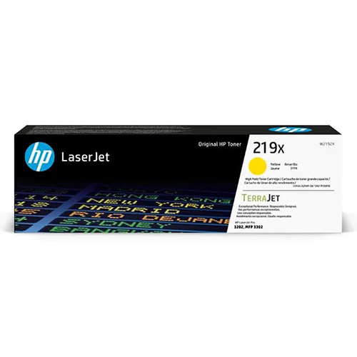 HP Toner nr 219X W2192X Yellow 2.5K 1