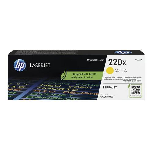 HP Toner nr 220X W2202X  Yellow 5.5K 1