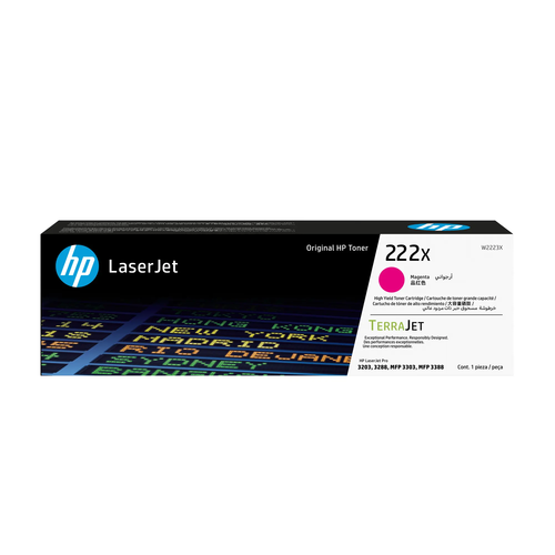 HP Toner nr 222X W2223X Magenta 2.5K 1