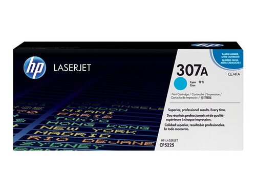 HP Toner nr 307A CE741A Cyan 7.3K 1