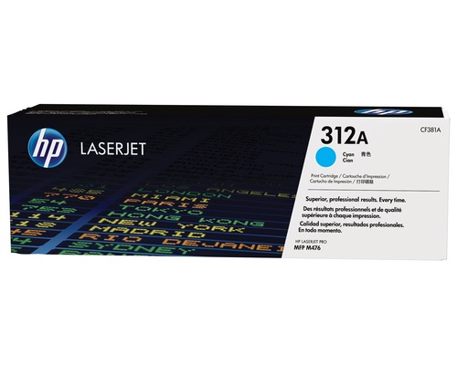 HP Toner nr 312A CF381A Cyan 2.7K 1