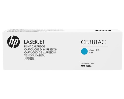 HP Toner nr 312AC CF381AC Cyan 2.7K 1