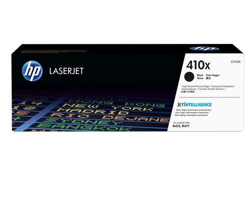 HP Toner nr 410X CF410X Black 6.5K 1