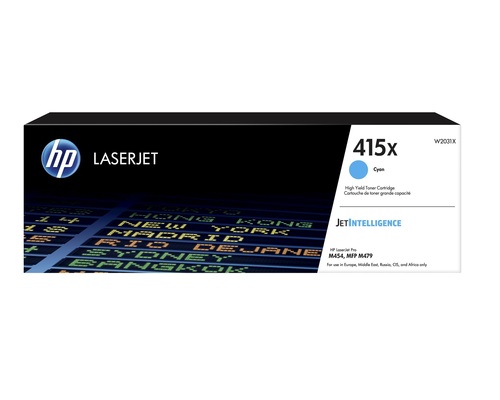 HP Toner nr 415X W2031X Cyan 6K 1