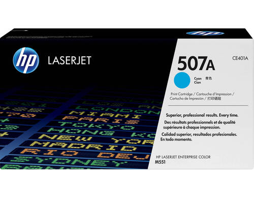 HP Toner nr 507A CE401A Cyan 6K 1